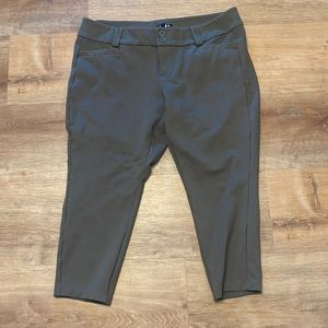 Torrid Olive Crop Pants